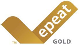 EPEAT-deklaration EPEAT är ett system som är avsett att hjälpa köpare inom offentlig och privat sektor att värdera, jämföra och välja stationära och bärbara datorer och bildskärmar baserat på deras