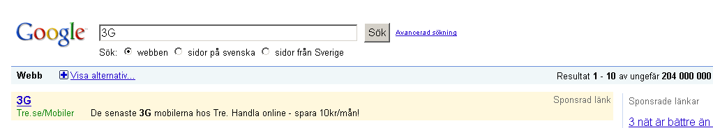 Vad är 3G?