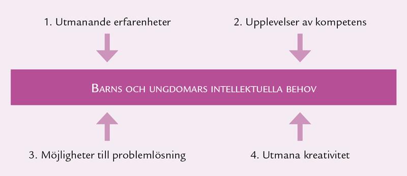 Intellektuella behov avser en individs förmåga att tänka, lösa problem och hantera