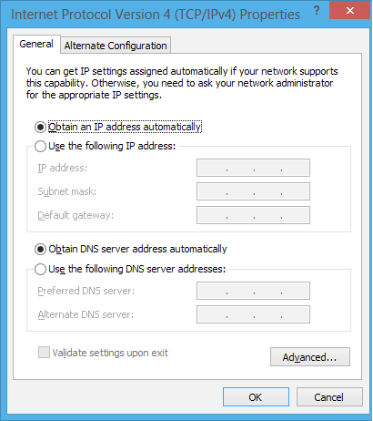 2. Från Windows aktivitetsfält högerklicka på nätverksikonen och klicka på Open Network and Sharing Center (öppna nätverks- och delningscenter). 3.