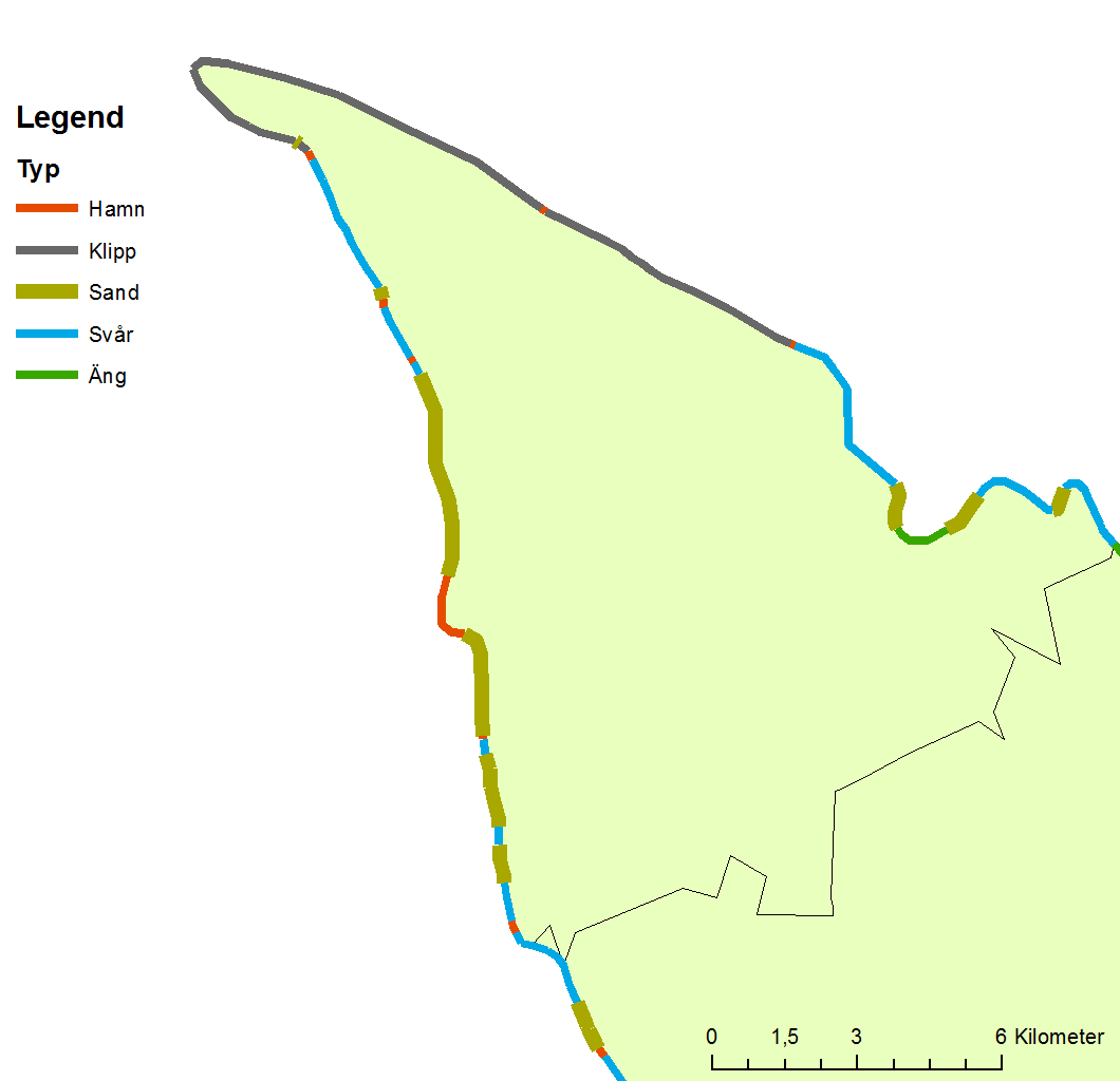 Enligt beräkningarna kan totalt 10 607 ton tång i våtvikt rensas från Höganäs kommuns stränder årligen.