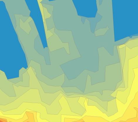 Analys i GIS U Översvämningskartering Vägar i NVDB Resultat