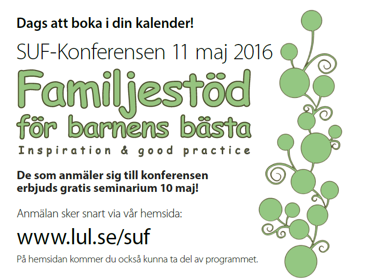 Sven-Erik Pistol 018-611 67 91 sven-erik.pistol@lul.se Sandra Melander 018-611 67 90 sandra.melander@lul.