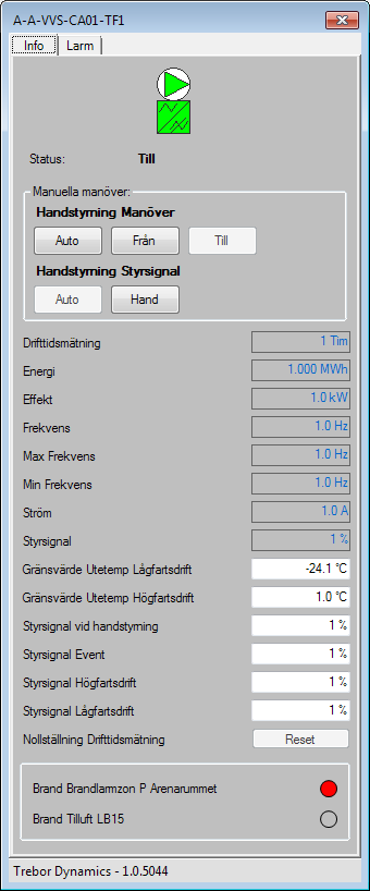 SetSubObjectName Sets the name of the SubObject. The SubObjects status will be shown in a separate groupbox.