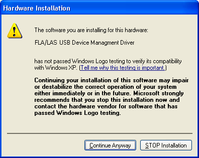 3 Installation 3.5 Programvaruinstallation 3.5.1 Installera Typhoon FLA 7000-styrprogrammet för Windows XP 10 11 Sätt in DVD-skivan för Typhoon FLA 7000 och klicka på knappen Browse.