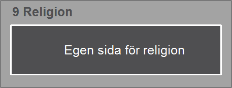 3.4.2 Aktiviteter När man väljer Sport istället för Lekar sker följande ändringar: På sida 8a (höger) ändras sidhänvisning från 8e lekar till 8e sport och ordet lekar läggs in med listhänvisning till