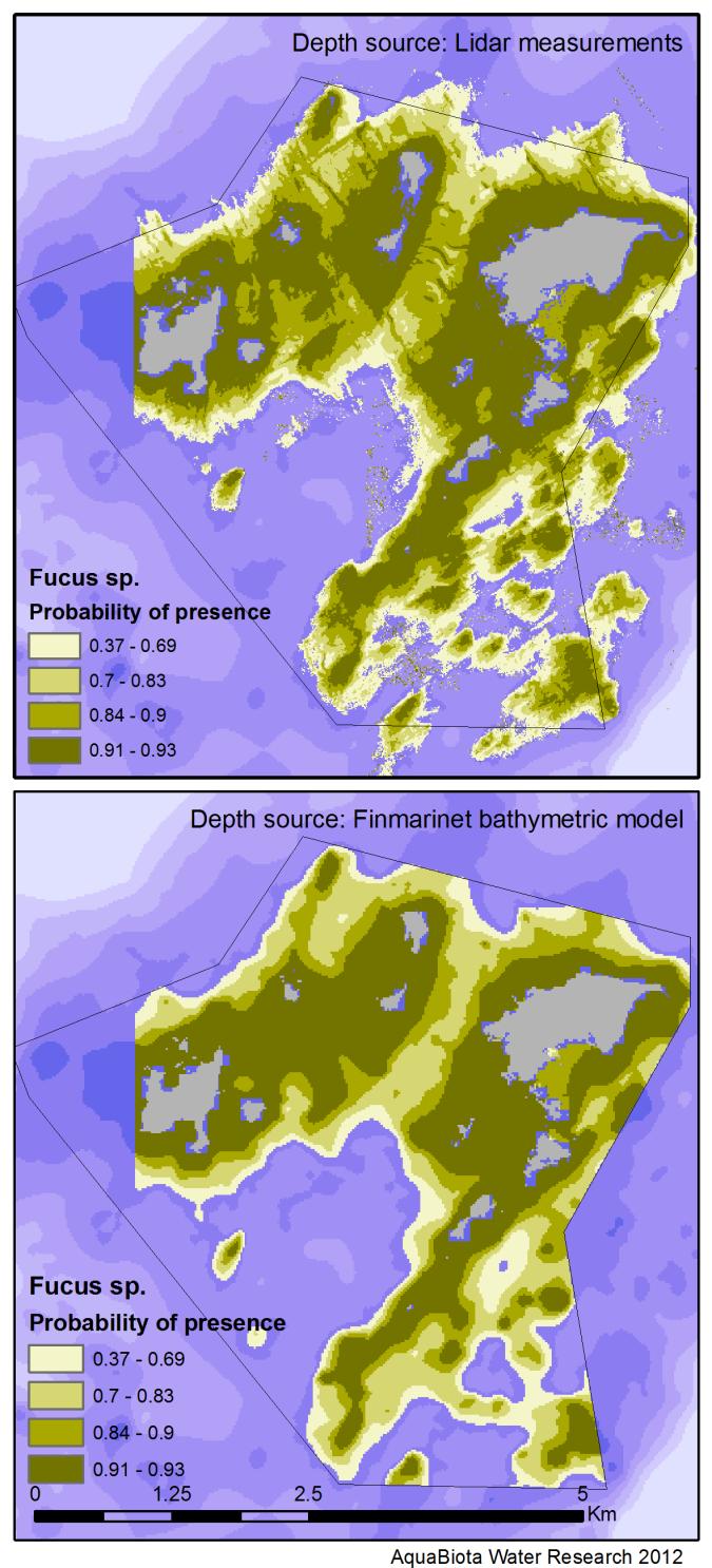 AUC field depth AUC lidar AUC Finmarinet depth Response Filamentous algae 0.80 0.79 0.79 Fucus 0.87 0.86 0.85 Furcellaria* 0.70 0.