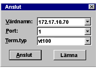 DX400 Installationsmanual 6. IP-programmering S 8 6.4. ARP-kommandon som används. Öppna ett DOS-fönster från startmenyn genom att välja Start Kör.