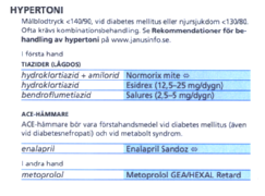 förändring av vad som tolkas som normalt blodtryck i populationen, 140/85, jämfört med primitiva kulturer med blodtryck på 110/70.