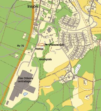 PLANDATA Läge Planen omfattar ett mindre område omedelbart norr om befintligt ridhus på fastigheten Nedre Heden 9:69.