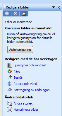 Bilderna storlek. Filstorlek Största bildstorlek Maximalt lagringsutrymme Om bilden är för stor kan den inte laddas upp, utan måste därför i förväg minskas.