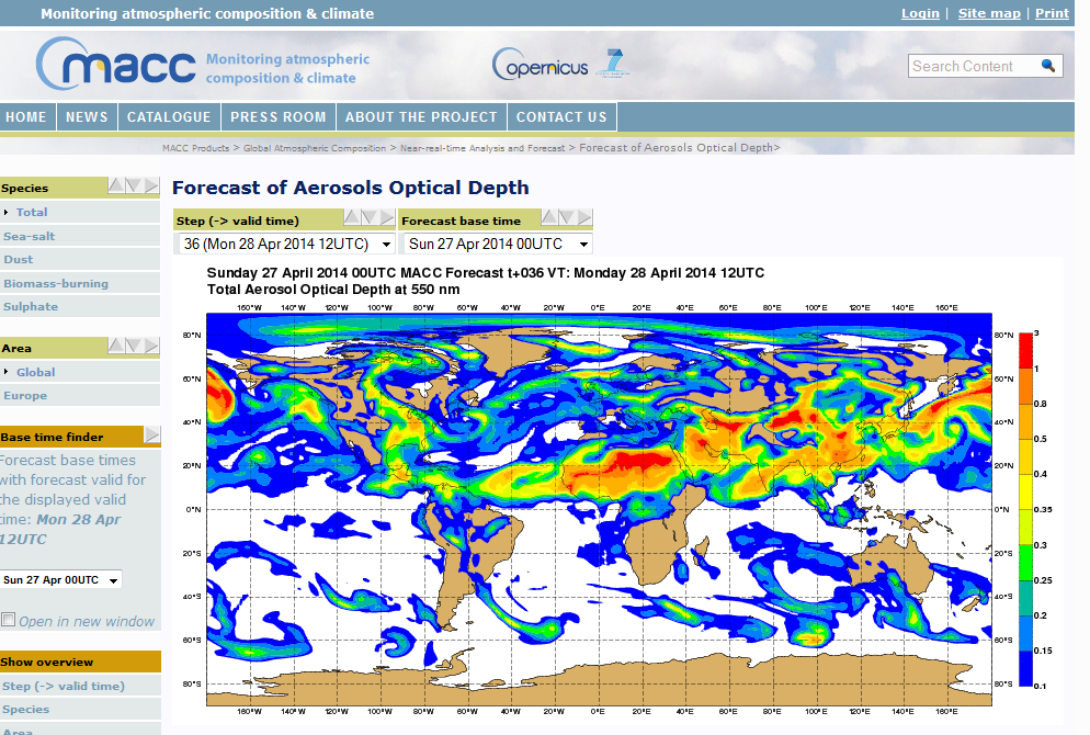 How to forecast aerosols Global data assimilation of aerosols in the project Monitoring Atmospheric Composition and Climate (MACC) MACC delivers for Europe / Northern Africa generally good