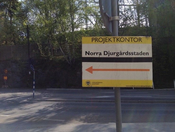 8 (27) SDF finns på plats i Norra Djurgårdsstaden!