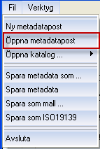 Dra och släpp en fil från Windows Utforskaren eller skrivbordet på det öppnade redigeringsverktyget. 4. Högerklicka på en fil i Windows Utforskare och välj Öppna metadatapost i menyn som visas. 1.