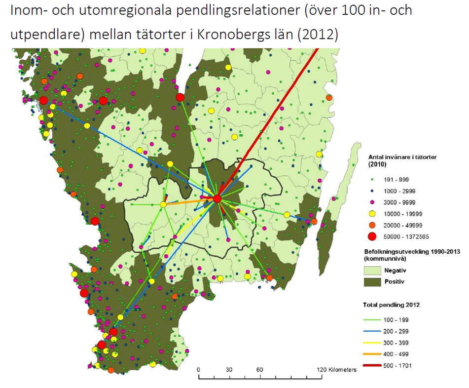 Trafikförsörjningsprogram Region Kronoberg 2016 2025 www.rkmkronoberg.se Beslutsunderlag till Regionstyrelsen 151117 Figur 4.