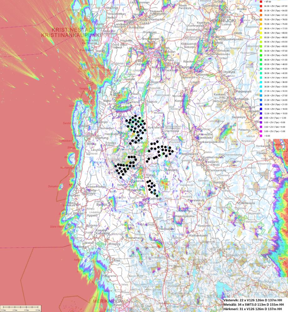 1-50 Siktanalays (Västervik, Ömossa, Härkmeri): I landskapsbilden sker en förändring över ett vidare område.