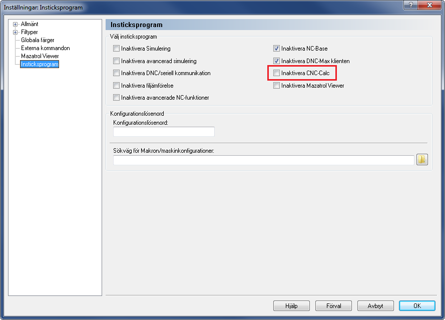 Installation 7 2. Installation CNC-Calc v7 installeras som en del av CIMCO Edit v7. Se dokumentationen om CIMCO Edit v7 för installationsinstruktioner.