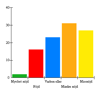 3. Är du nöjd med skolmaten?