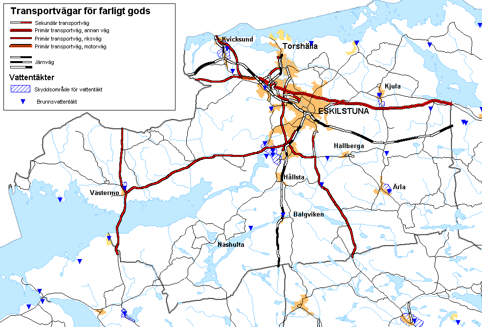 Byggnader med kulturhistoriskt värde Ett flertal kulturbyggnader som exempelvis Sundbyholms och Stora Sundby slott, Rademachersmedjorna, ett flertal kyrkor och ett antal kulturmärkta