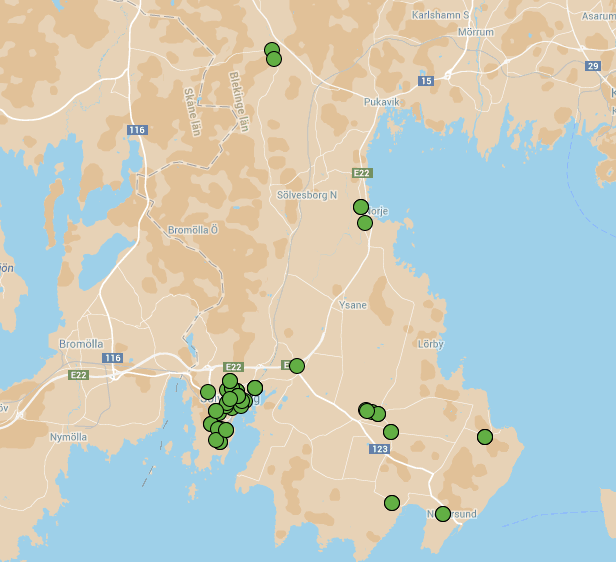 3.7 Sölvesborg Under mätperioden (3-16 mars) i Sölvesborgs kommun har svar inkommit från 65 enheter/leveransadresser.