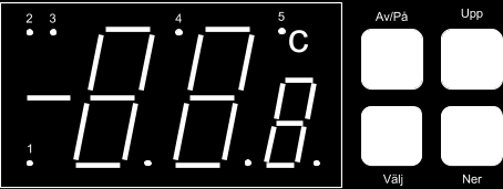 Använda STC-1000+ Egenskaper Upp till 6 profiler kan sparas med upp till 10 temperaturer/profil Varje temperatur i profilen kan hållas 1 999 timmar (upp till ~41 dagar).