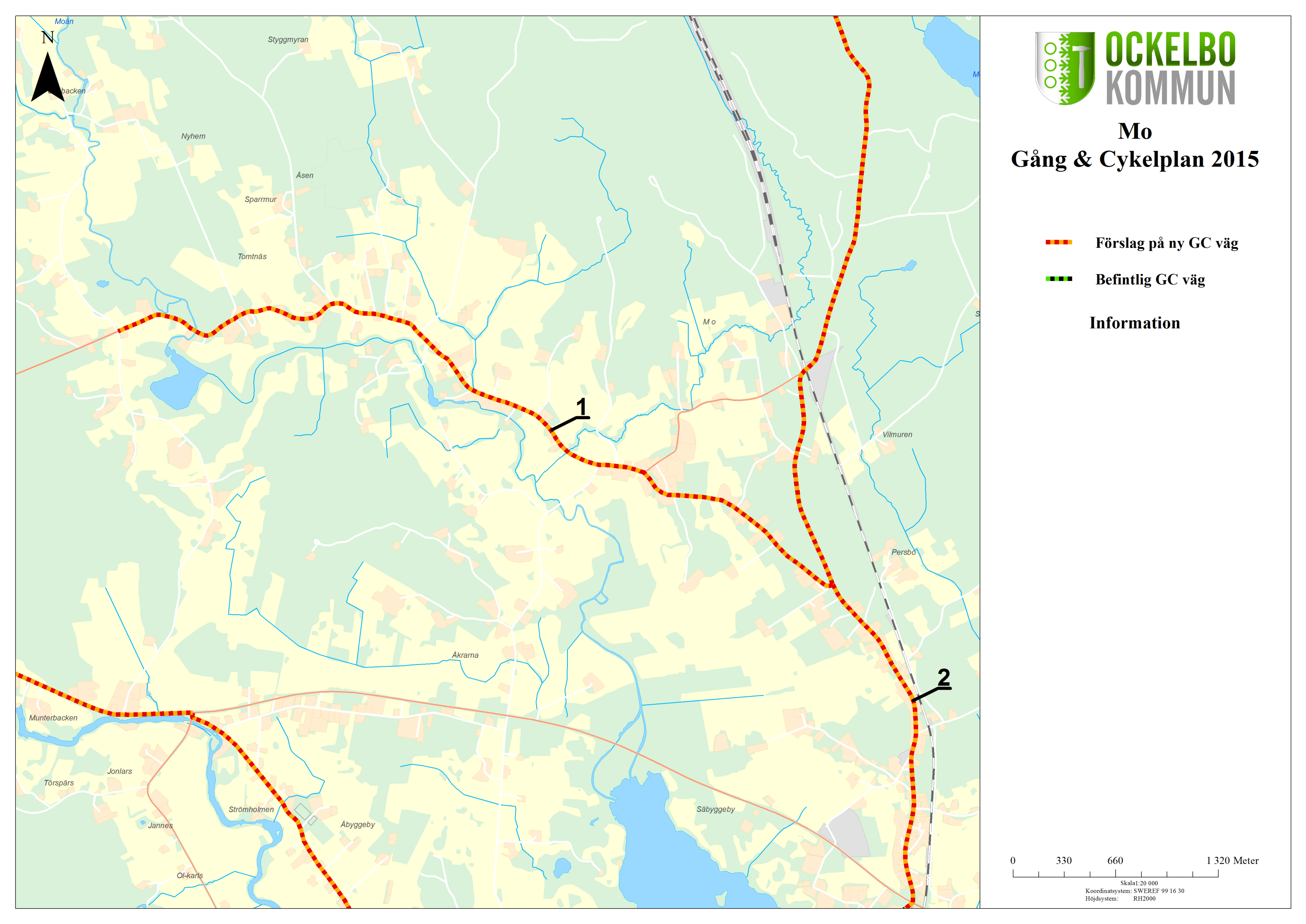 1. Väg 548 Mo - Bladmursvägen: Vägen genom Mo bjuder på en vacker miljö.