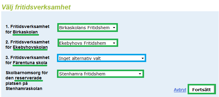 Skolvalet Förskoleklass & årskurs 1, Nu kan du välja fritidsverksamhet för ditt barn.