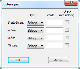 12 / 63 Eller så visas alla block i alla taxor. Taxanamnet är då satt som rubrik ovanför blocken. I detta läge visas all information om blocken istället.