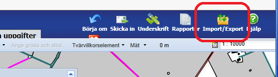 Eftersom det finns betydligt fler grödor i Näsgård än i SAM, skall du efter importen kontrollera så att grödorna stämmer med dina grödor.