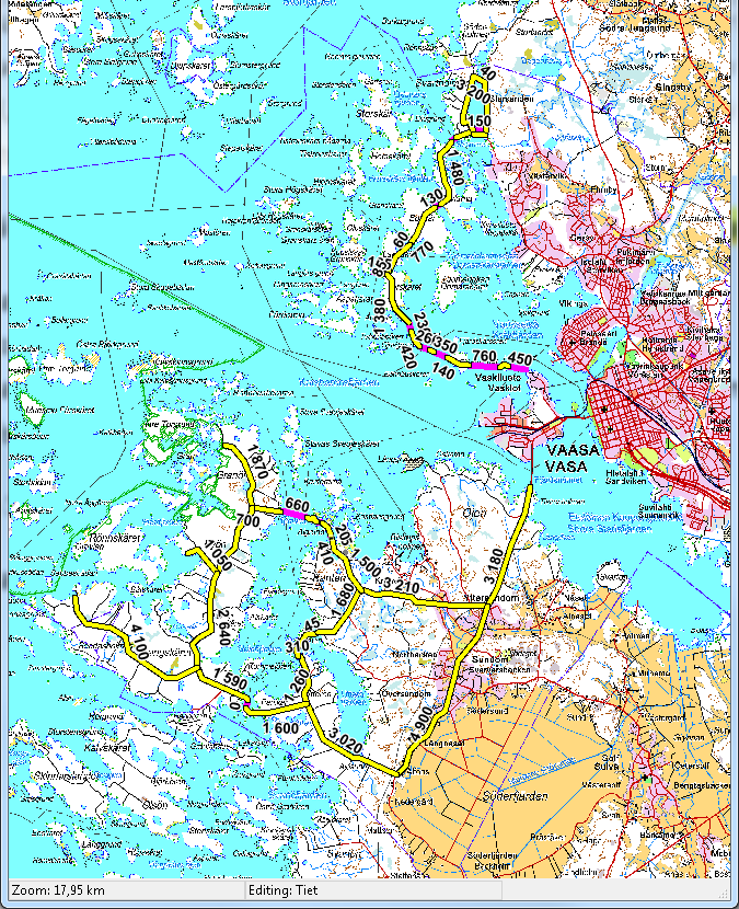 V aasa n ka u pun ki: Tulev ais uuden sa aris to / Vasa s tad: F ramtiden s s kä rgå rd 42 VATTENFÖRSÖRJNING Byggnadskostnaderna är totalt 204 milj.