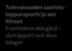 V aasa n ka u pun ki: Tulev ais uuden sa aris to / Vasa s tad: F ramtiden s s kä rgå rd 5 Planen preciserades dessutom under våren 2013 vad gäller Skärgårdsstadens gränser.