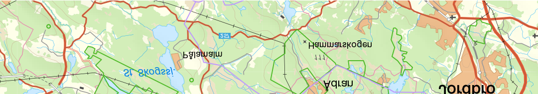 Hanveden Remiss av förslag till riksintressen för friluftslivet Bilaga 2 Tillhör Länsstyrelsens ärende dnr 100-1588-2013 Teckenförklaring Ny avgränsning av