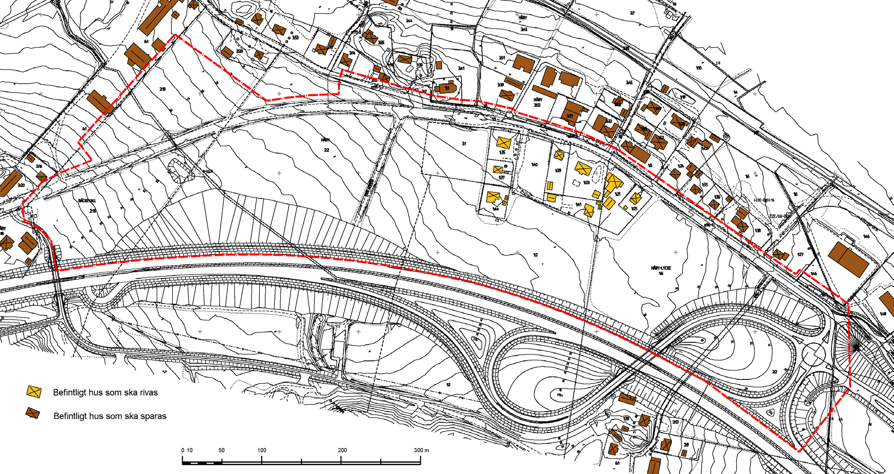 11 Då de geotekniska förhållandena på platsen är svåra har förslaget arbetats om.