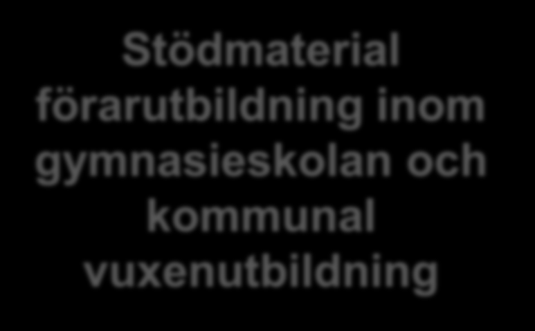 Skolforum Ny regering Yrkesprograms utredningen Nationella programrådets arbete Aplutvecklare Statsbidrag Avstämning inriktning transport Samverkan Transportstyrelsen,