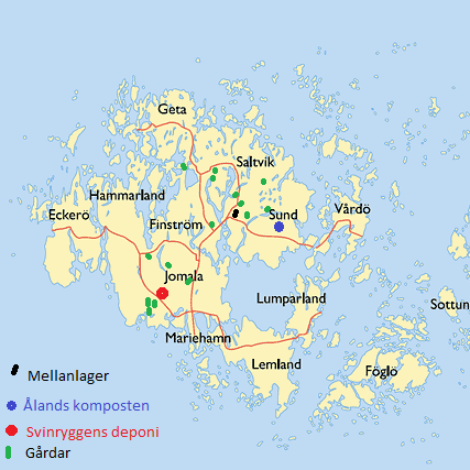 3.1. Placering av anläggning Fösta steget är att bestämma en plats för anläggningen. Här finns det några alternativ att välja mellan.