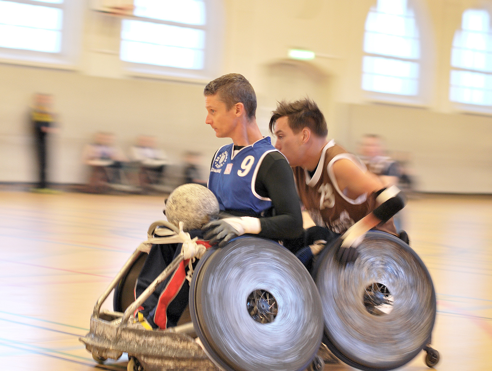 Wheelchair Rugby League 6-7 december gick första omgången av Swedish Wheelchair Rugby League av staplen i Pjäshallen på Kviberg i Göteborg med Gothenburg Lions som värdlag.