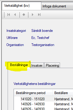 Skapa Genomförandeplan 1. Gå till Utredning/Verkställighet. 2. Sök upp brukaren som du ska göra en genomförandeplan för.