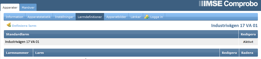 7. Ställ in eventuellt SOS larm 8. Konfigurera mottagare och mottagarnivåer 9. Lägg till eventuell kontrollgräns 10.