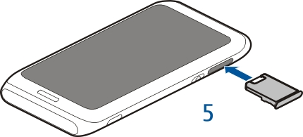 12 Komma igång 4 Vänd på SIM-korthållaren och för in den i telefonen igen. Ta bort SIM-kortet 1 Stäng av telefonen och ta bort SIM-korthållaren från telefonen. 2 Vänd på korthållaren.