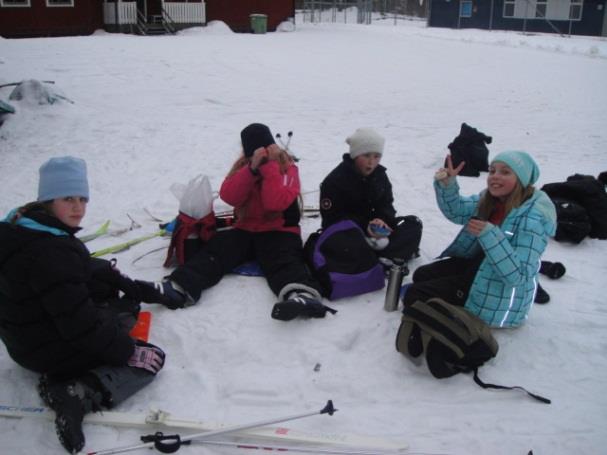 Tillsammans har vi även en; Vintersportdag