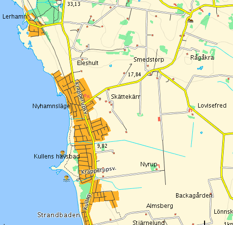 Vägbeskrivning Vägbeskrivning till Brunnby kyrka. Kör till Höganäs och följ därefter skyltning mot Mölle/Kullaberg, väg 111. Efter ca 5 km från rondellen i Höganäs svänger du höger mot Brunnby/Arild.