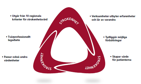 Syfte Kvalitetssäkra vården på strokeenheterna i Västra Götalandsregionen Triangelrevision innebär: