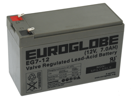 Batterier till centraler 12 volt bly Batteri 12V 1,3Ah Mått mm (LxBxH):97x43x52(58) Art.