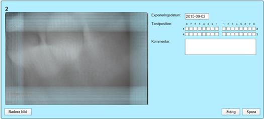 5 (6) 1.4 Flytta bild Om man råkat ladda upp en bild på fel position i bildkartan kan man enkelt dra bilden till den ruta man önskar. Om där redan finns en bild så byter dessa plats. 1.5 Lägga upp flera bildkartor Man har även möjligheten att lägga till flera bildkartor genom att klicka på knappen Lägg till ny bildkarta (1) under miniatyrerna av de bifogade bildkartorna.