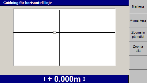 5 Använda 3D-styrning i fält 3. Markera önskat linjealternativ.