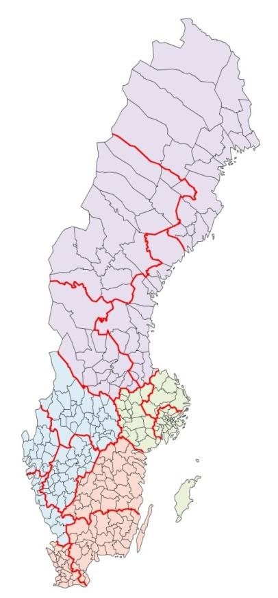 7 Undersökningar 7.1 Förrättningsundersökning 7.1.1 Urval Lantmäteriets arkivsök använts i sökandet efter förrättningar.