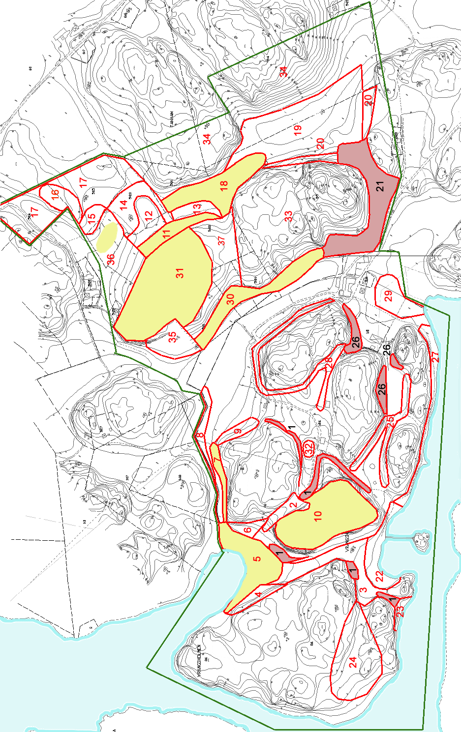 NATURINVENTERING 41 42 Rövekilen 39 38 40 Tannamskilen Fig 9.