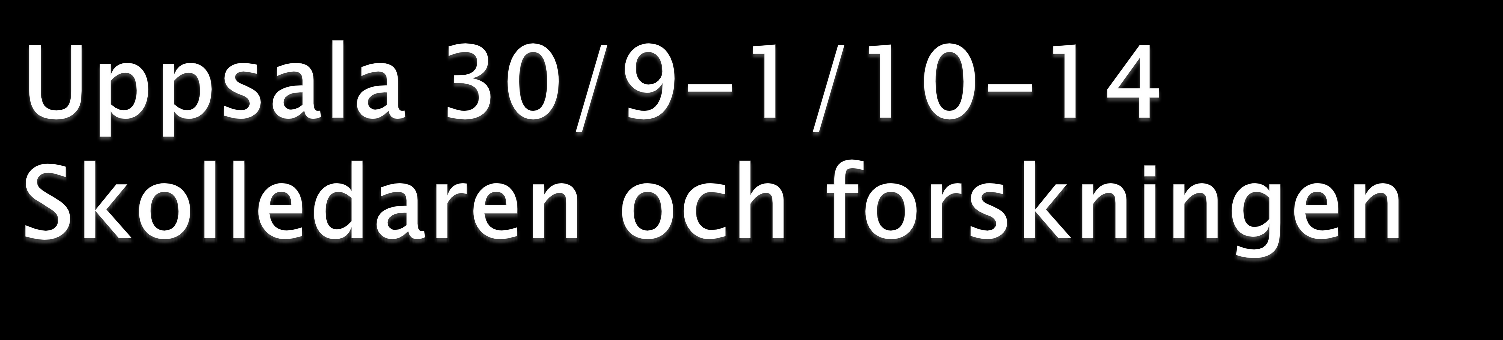 I Knivsta arbetar förstelärarna med tydliga uppdrag som fördelas ut av utbildningskontoret.