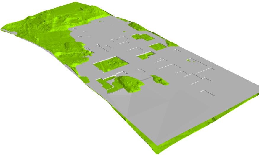 Följande är exempel på detaljerad grafik visualisering av successiv lagerföljd i BIM-miljö: Projekterad