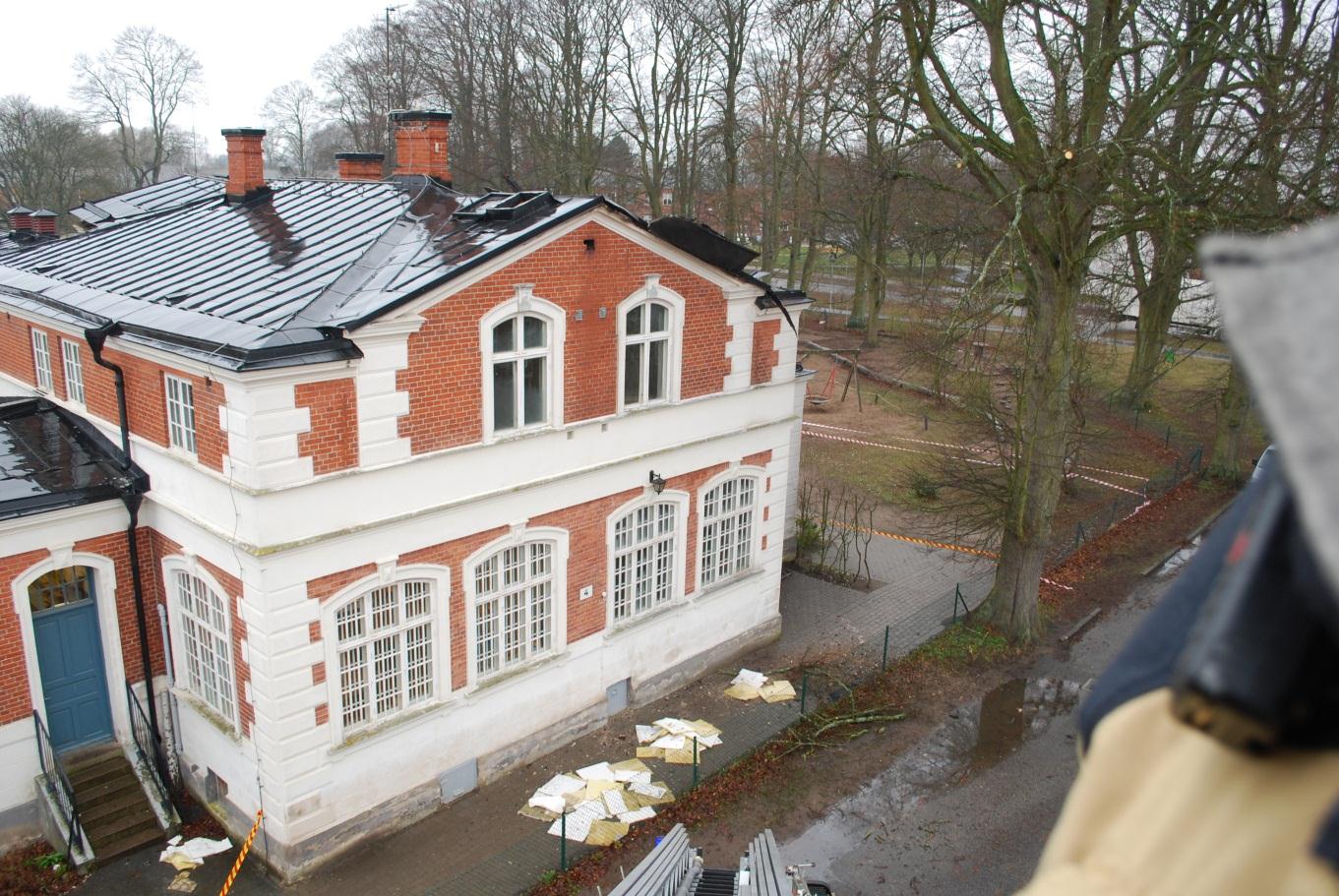 Förundersökning Brand i montessoriskolan